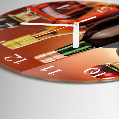 Round wall clock Ghosts