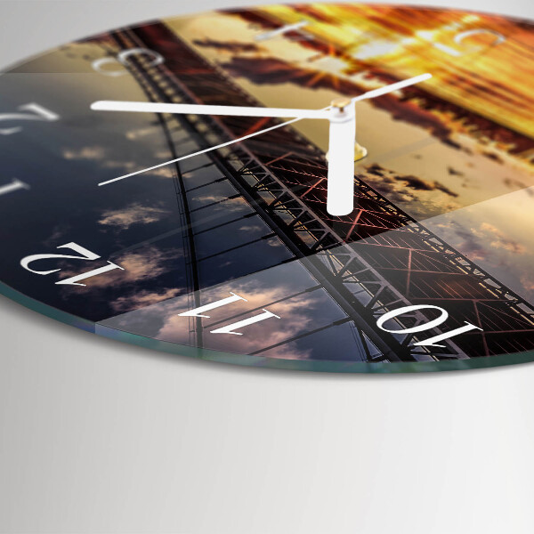 Round wall clock Bridge River