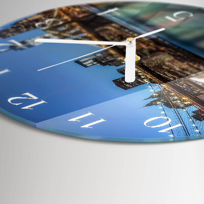 Round wall clock Horizon