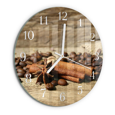Round wall clock Anise Cinnamon