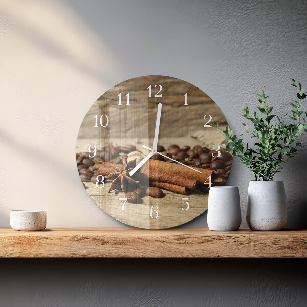 Round wall clock Anise Cinnamon