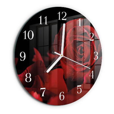 Round wall clock Rose