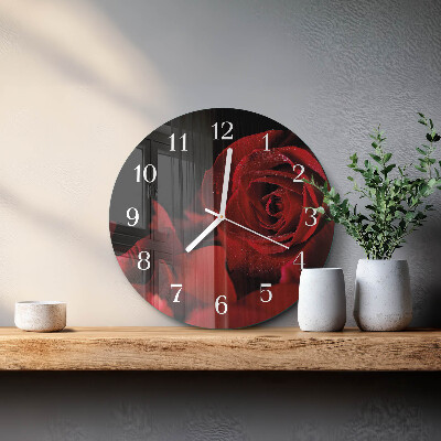 Round wall clock Rose