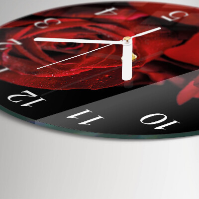 Round wall clock Rose