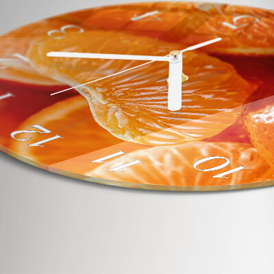 Round wall clock Tangerines
