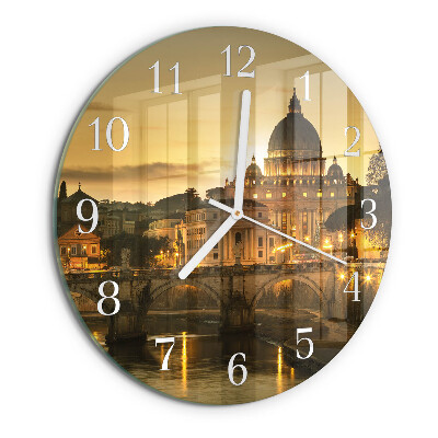 Round wall clock Basilica