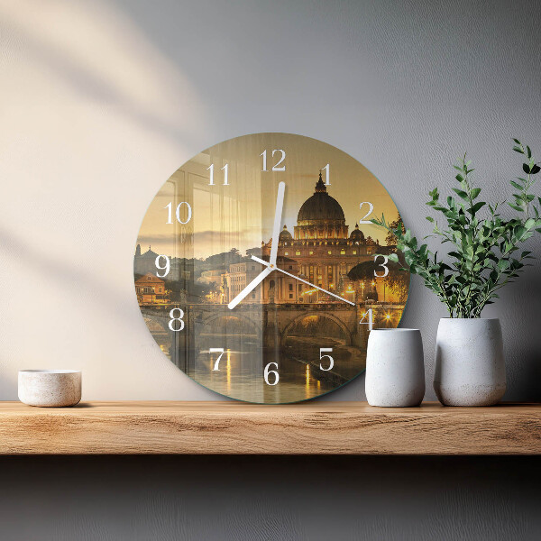 Round wall clock Basilica