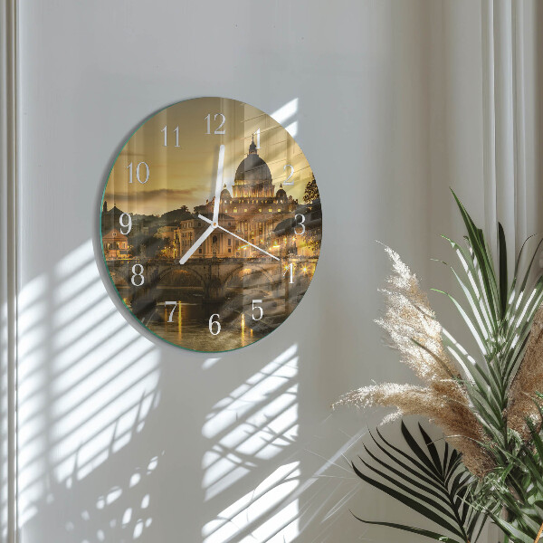 Round wall clock Basilica