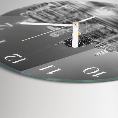 Round wall clock Horizon