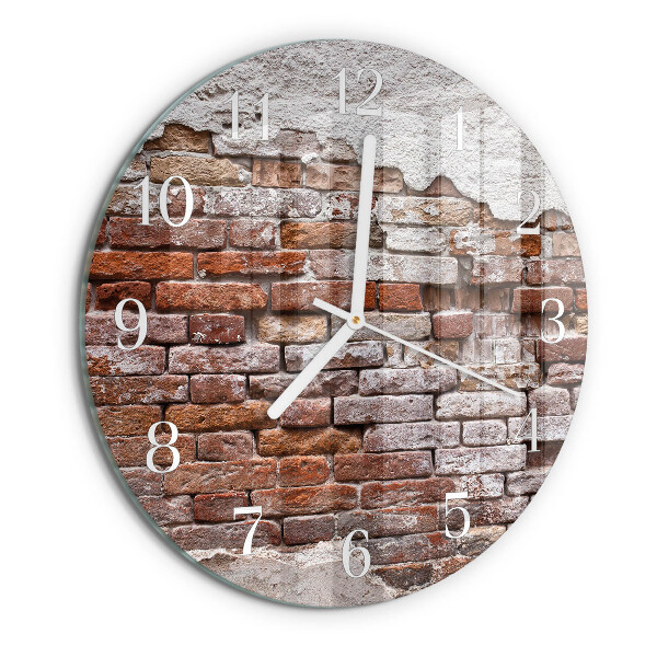Round wall clock Brick