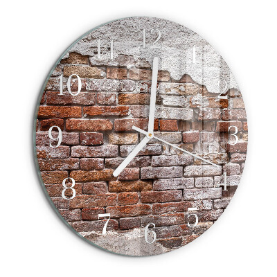 Round wall clock Brick
