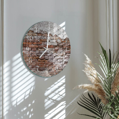 Round wall clock Brick