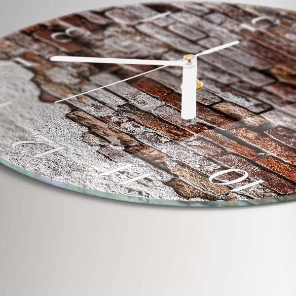 Round wall clock Brick