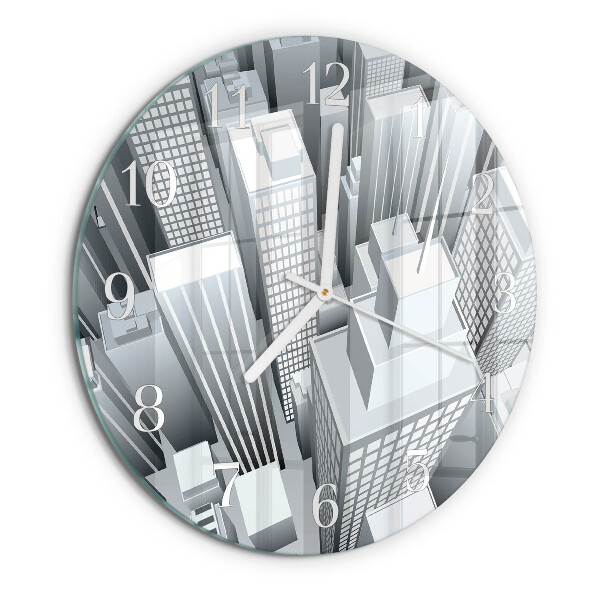 Round wall clock Buildings
