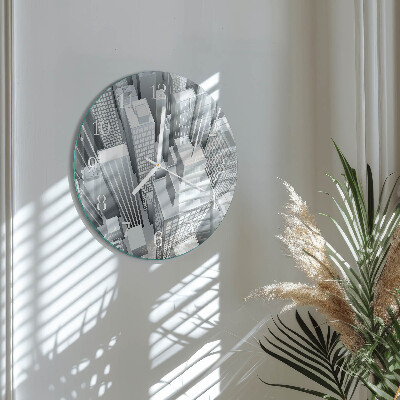 Round wall clock Buildings