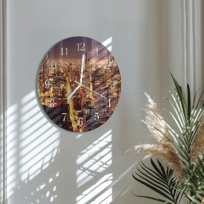 Round wall clock Horizon
