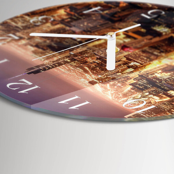 Round wall clock Horizon