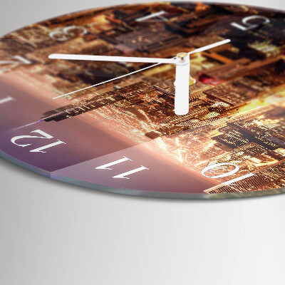 Round wall clock Horizon