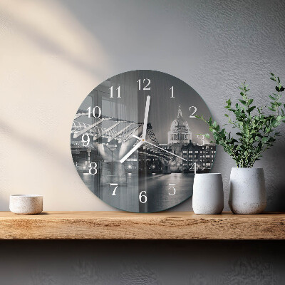 Round wall clock Horizon