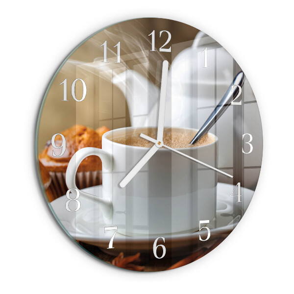 Round wall clock Cup