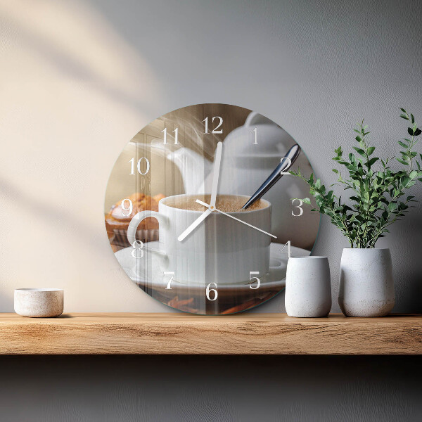 Round wall clock Cup