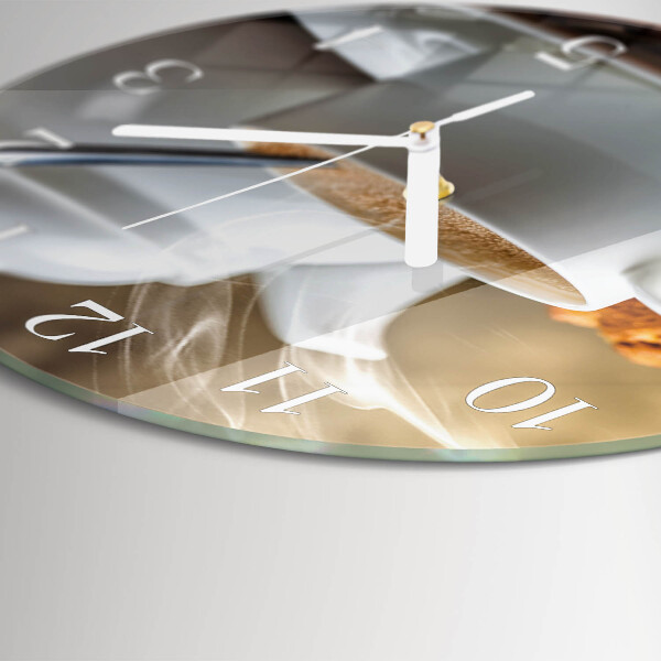 Round wall clock Cup