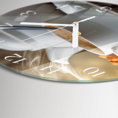 Round wall clock Cup