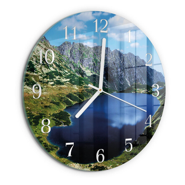 Round wall clock Morskie Oko