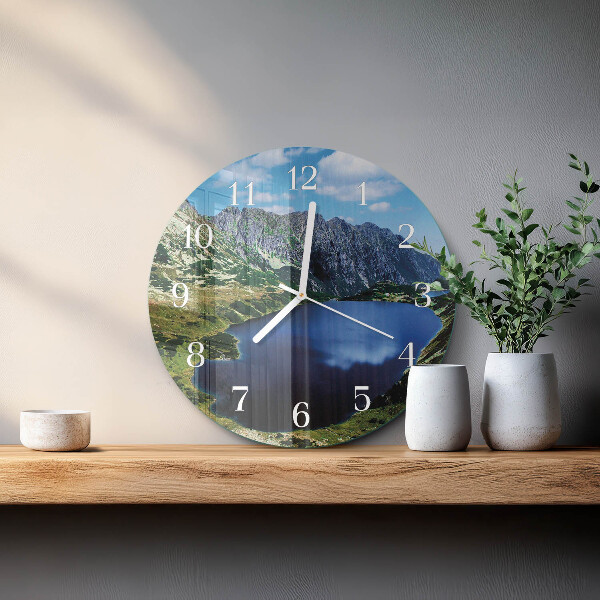 Round wall clock Morskie Oko