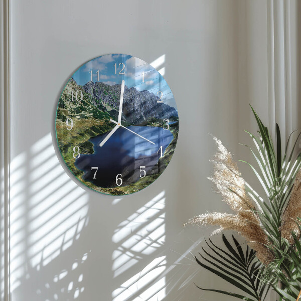 Round wall clock Morskie Oko