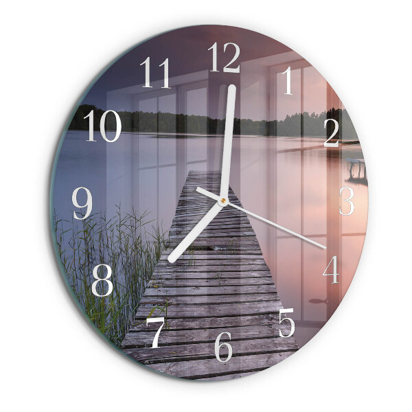 Round wall clock Bridge