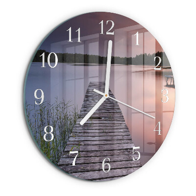 Round wall clock Bridge
