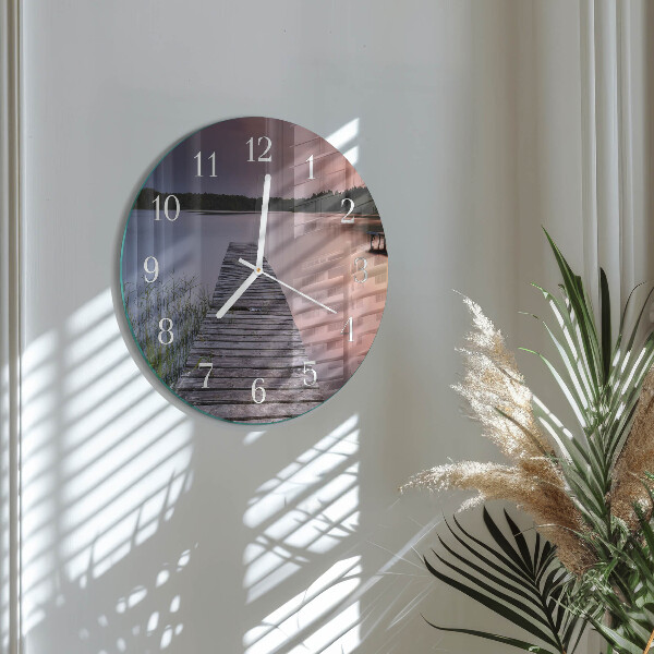 Round wall clock Bridge