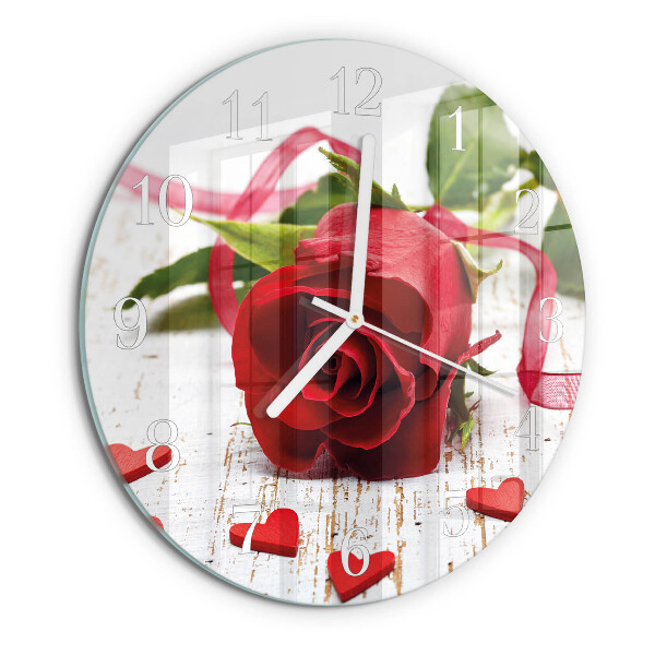Round wall clock Rose