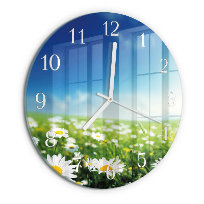 Round wall clock Meadow
