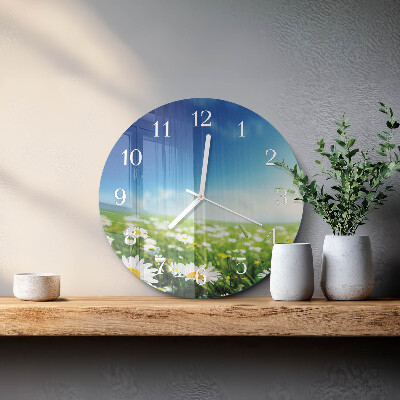 Round wall clock Meadow
