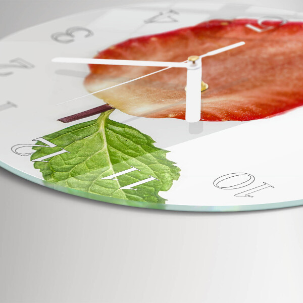 Round wall clock Strawberry