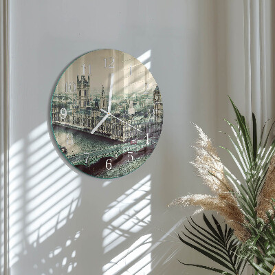 Round wall clock London