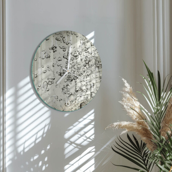 Round wall clock Drops