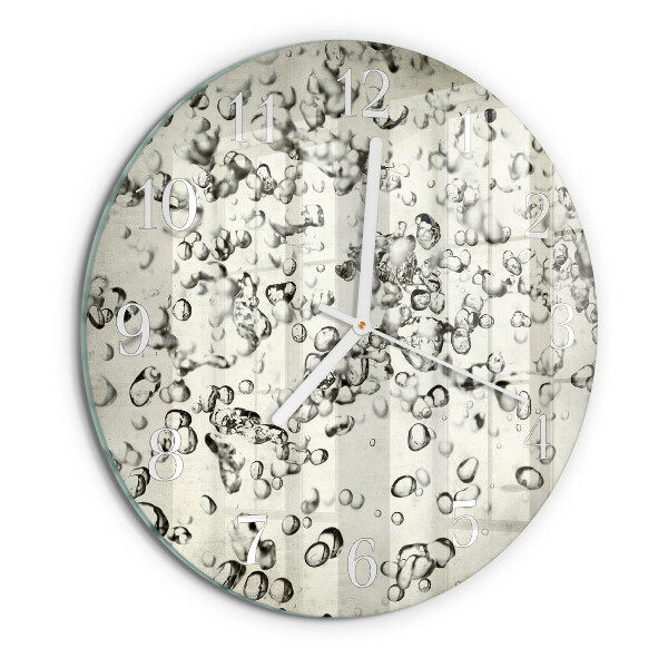 Round wall clock Drops