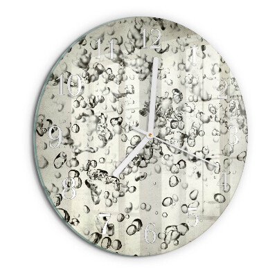 Round wall clock Drops