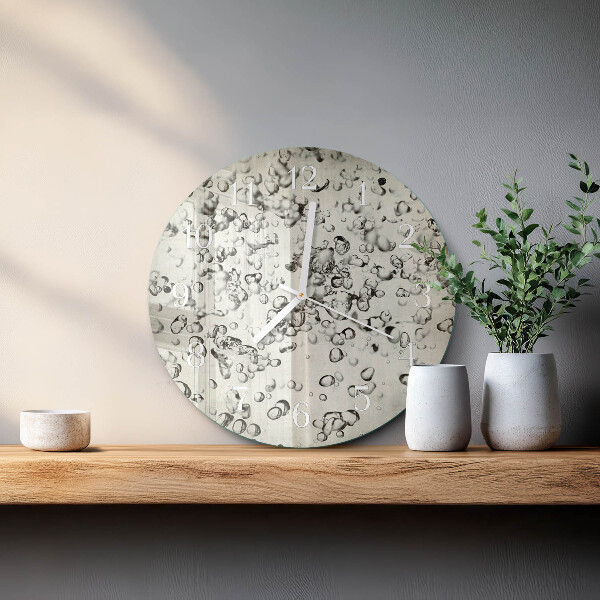 Round wall clock Drops