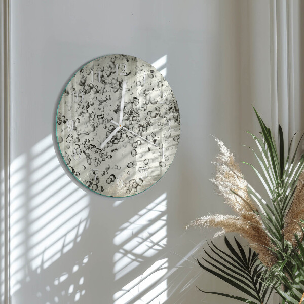 Round wall clock Drops