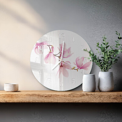Round wall clock Magnolia