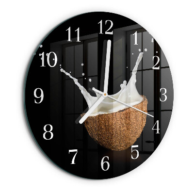 Round wall clock Coconut