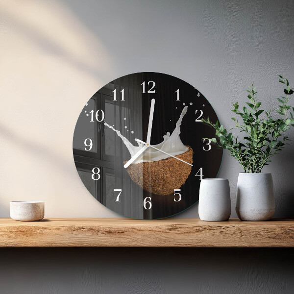 Round wall clock Coconut