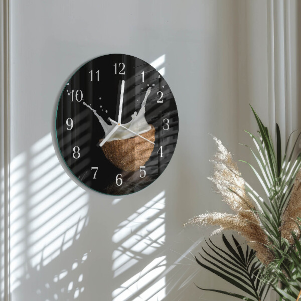 Round wall clock Coconut