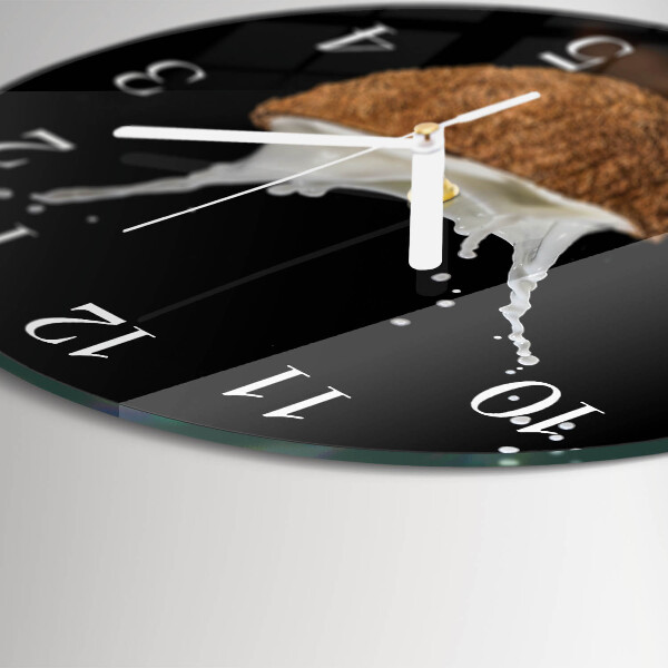 Round wall clock Coconut