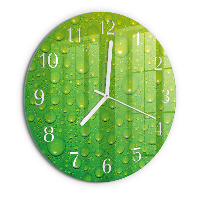 Round wall clock Drops