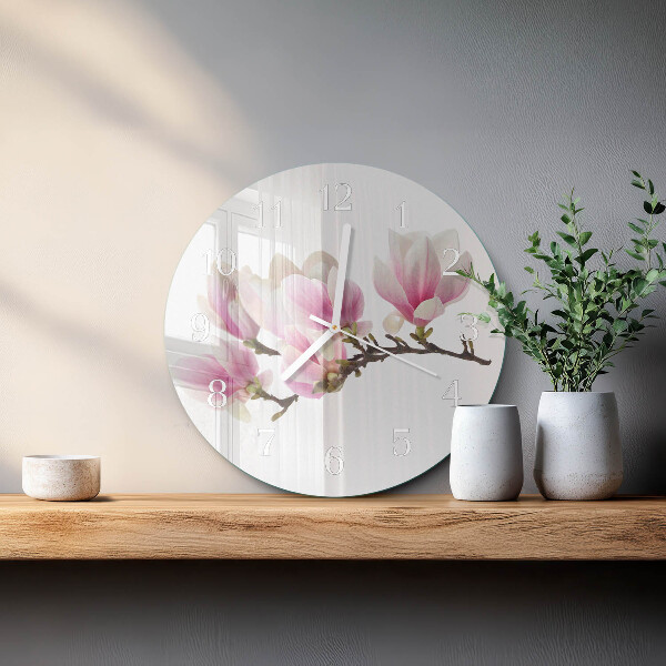 Round wall clock Magnolia